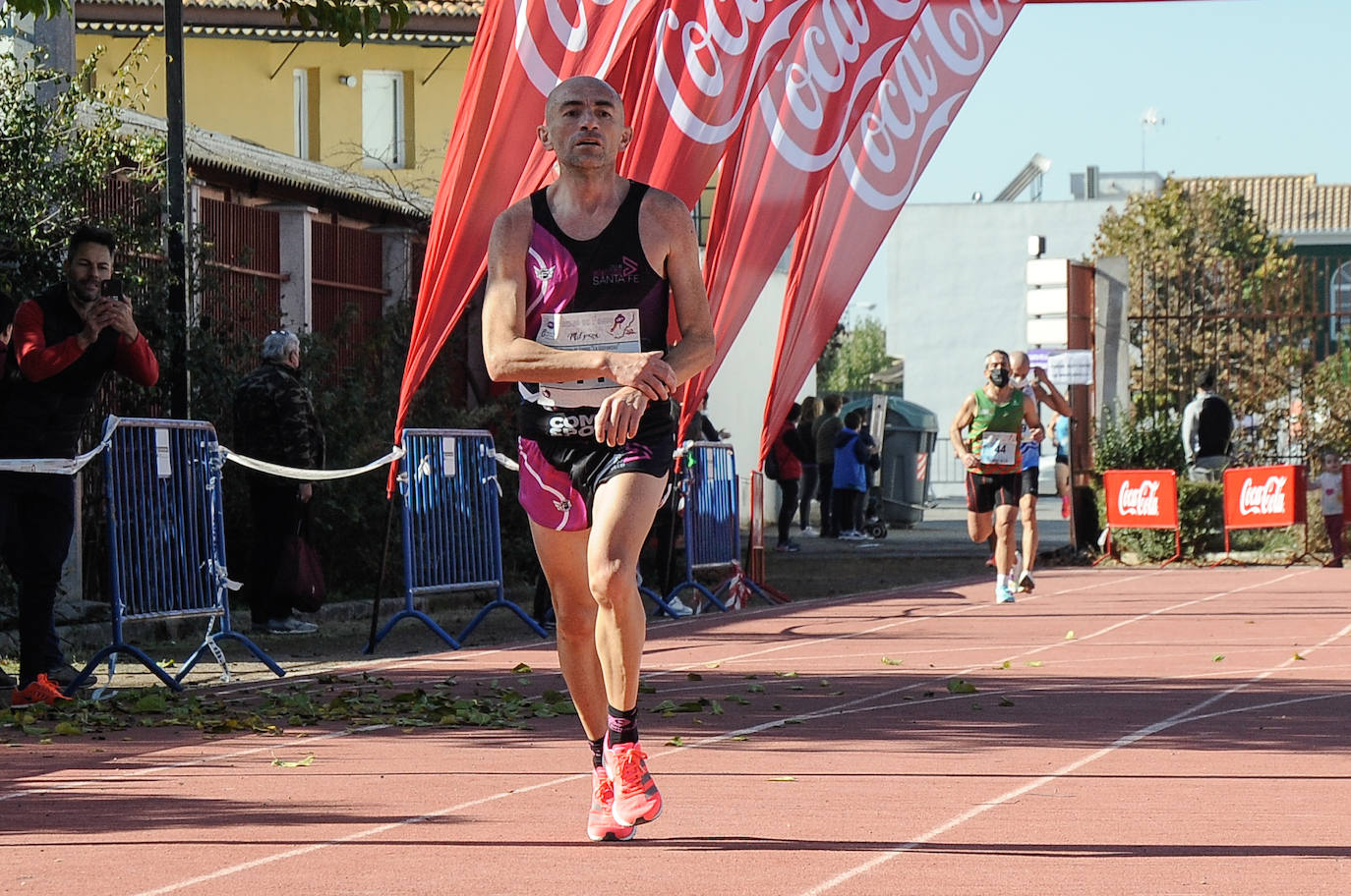 Los corredores, en la salida.