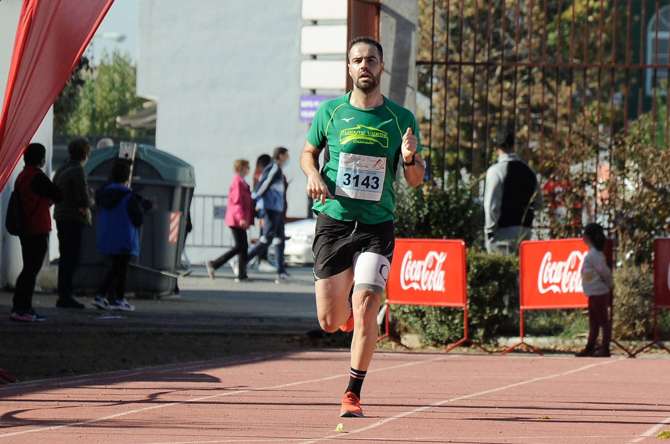 Los corredores, en la salida.