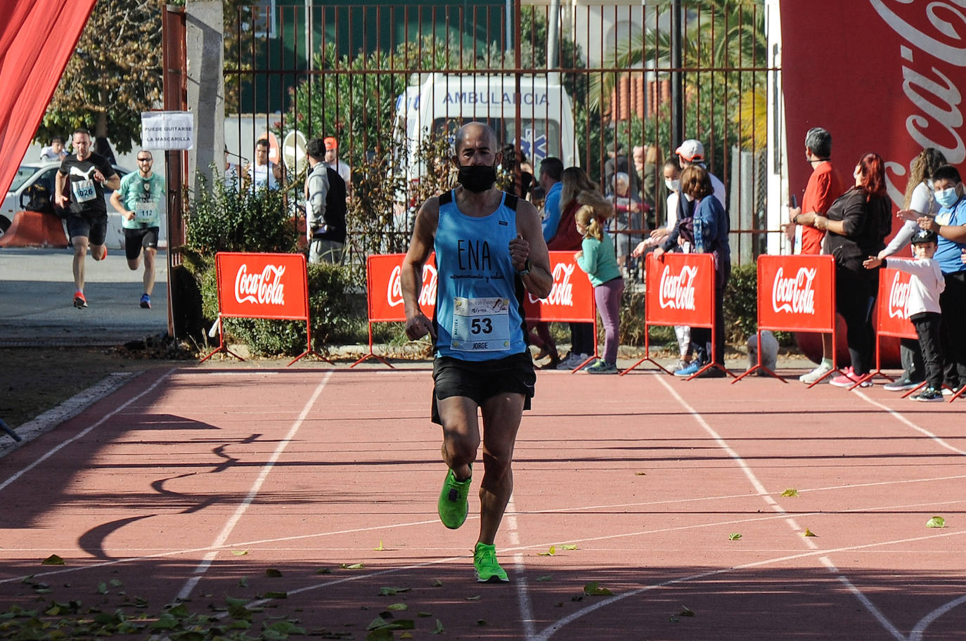 Los corredores, en la salida.