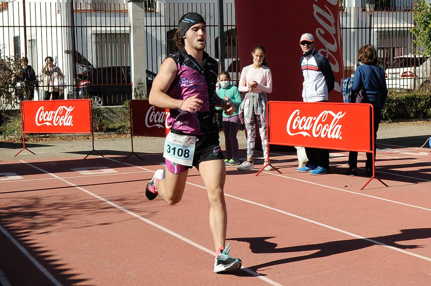 Los corredores, en la salida.