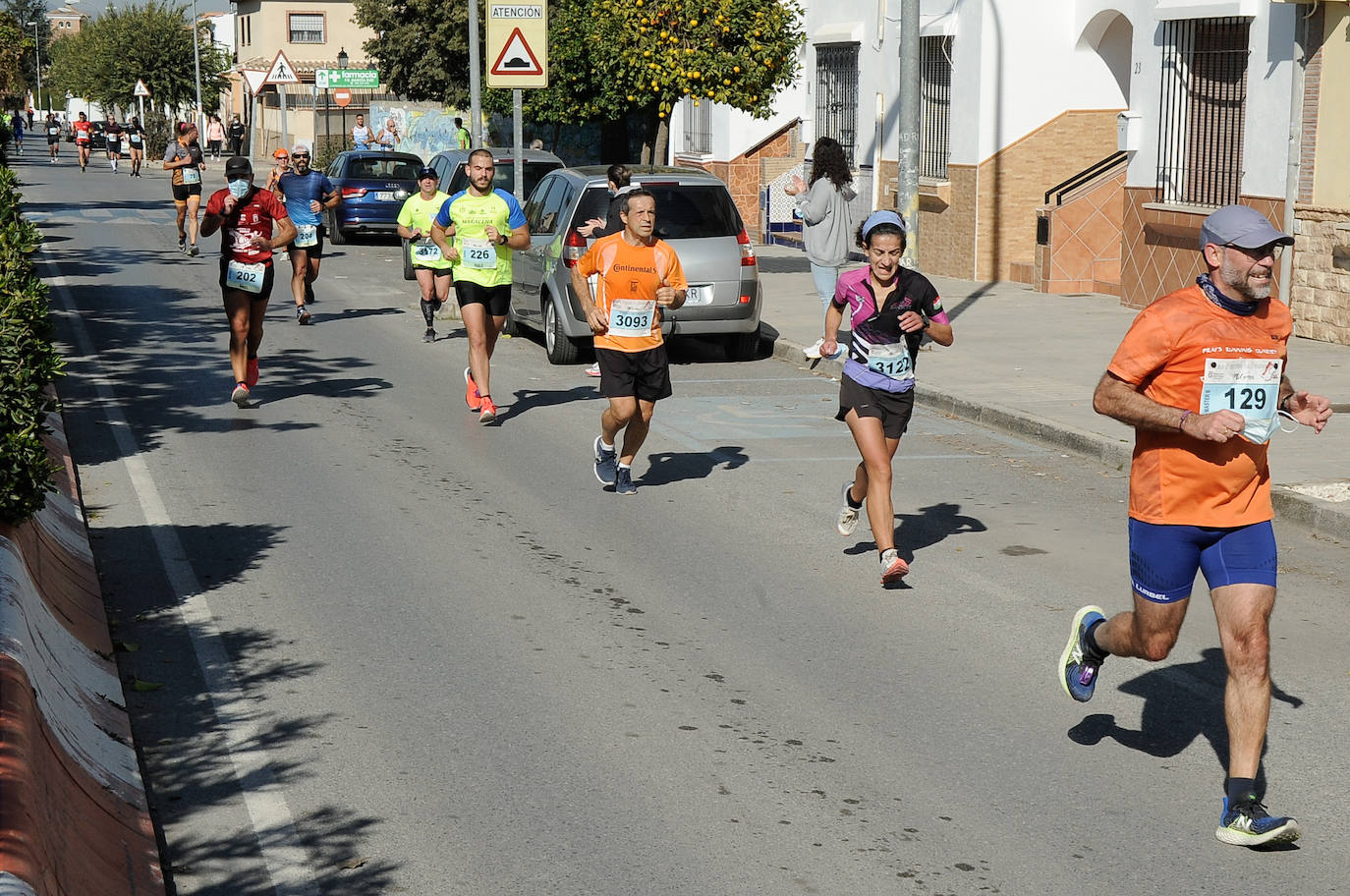 Los corredores, en la salida.