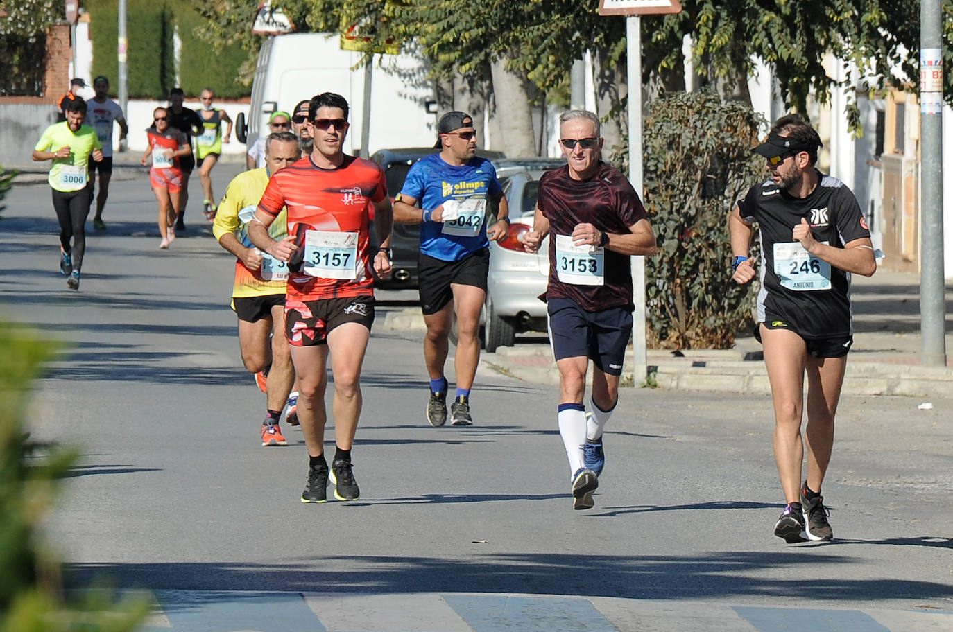 Los corredores, en la salida.