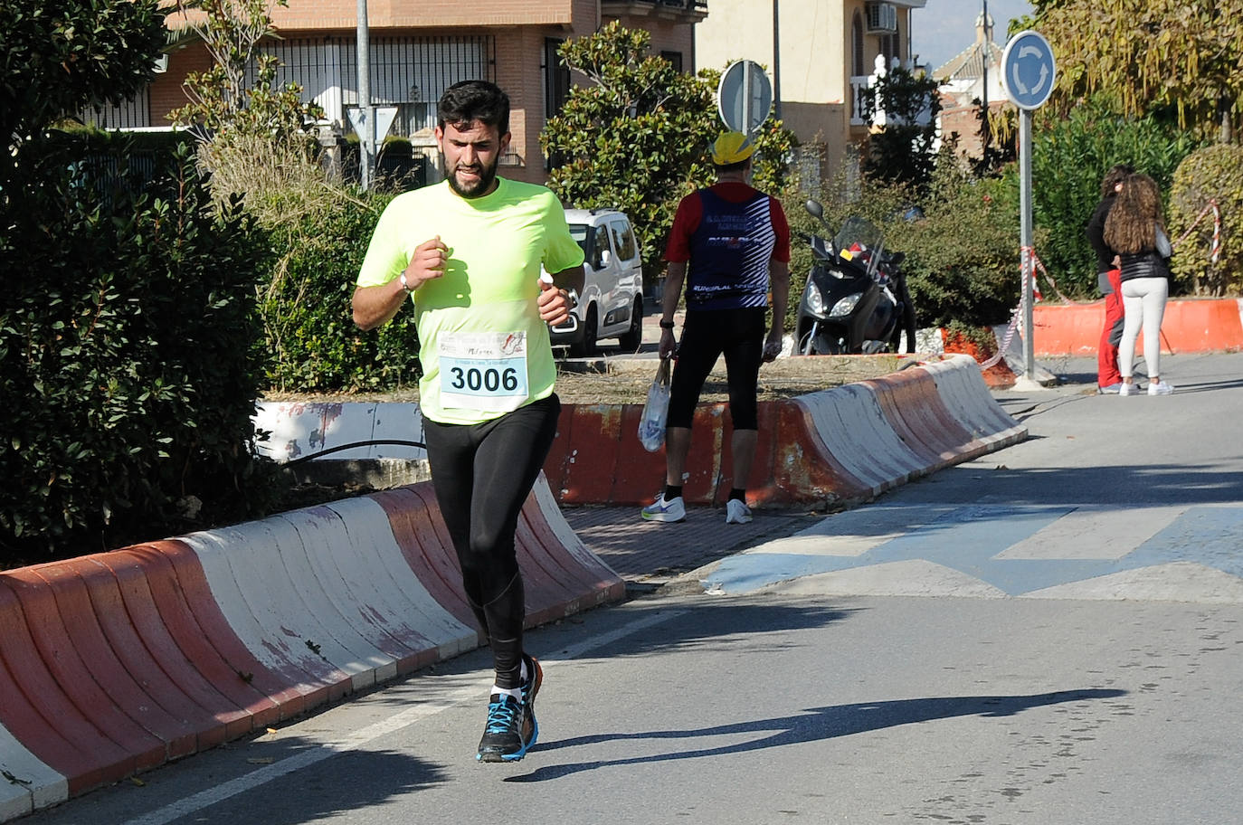 Los corredores, en la salida.