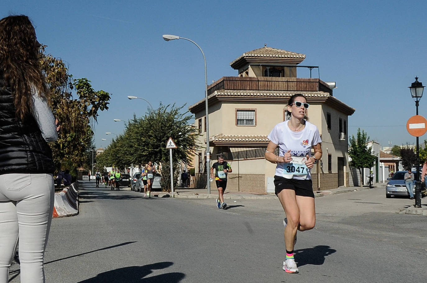 Los corredores, en la salida.