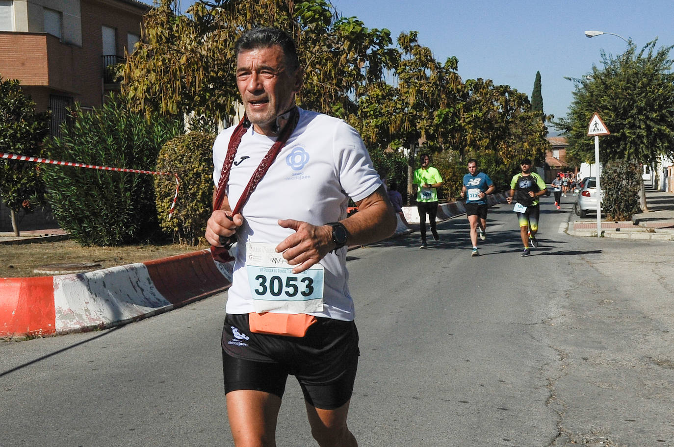 Los corredores, en la salida.