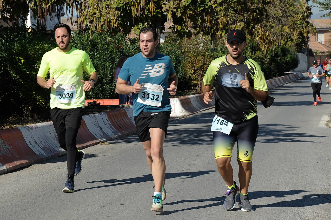 Los corredores, en la salida.