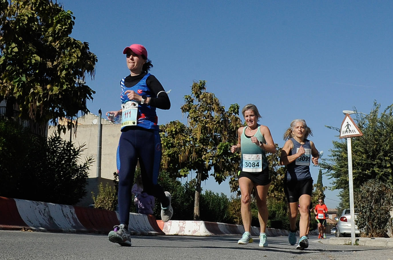 Los corredores, en la salida.