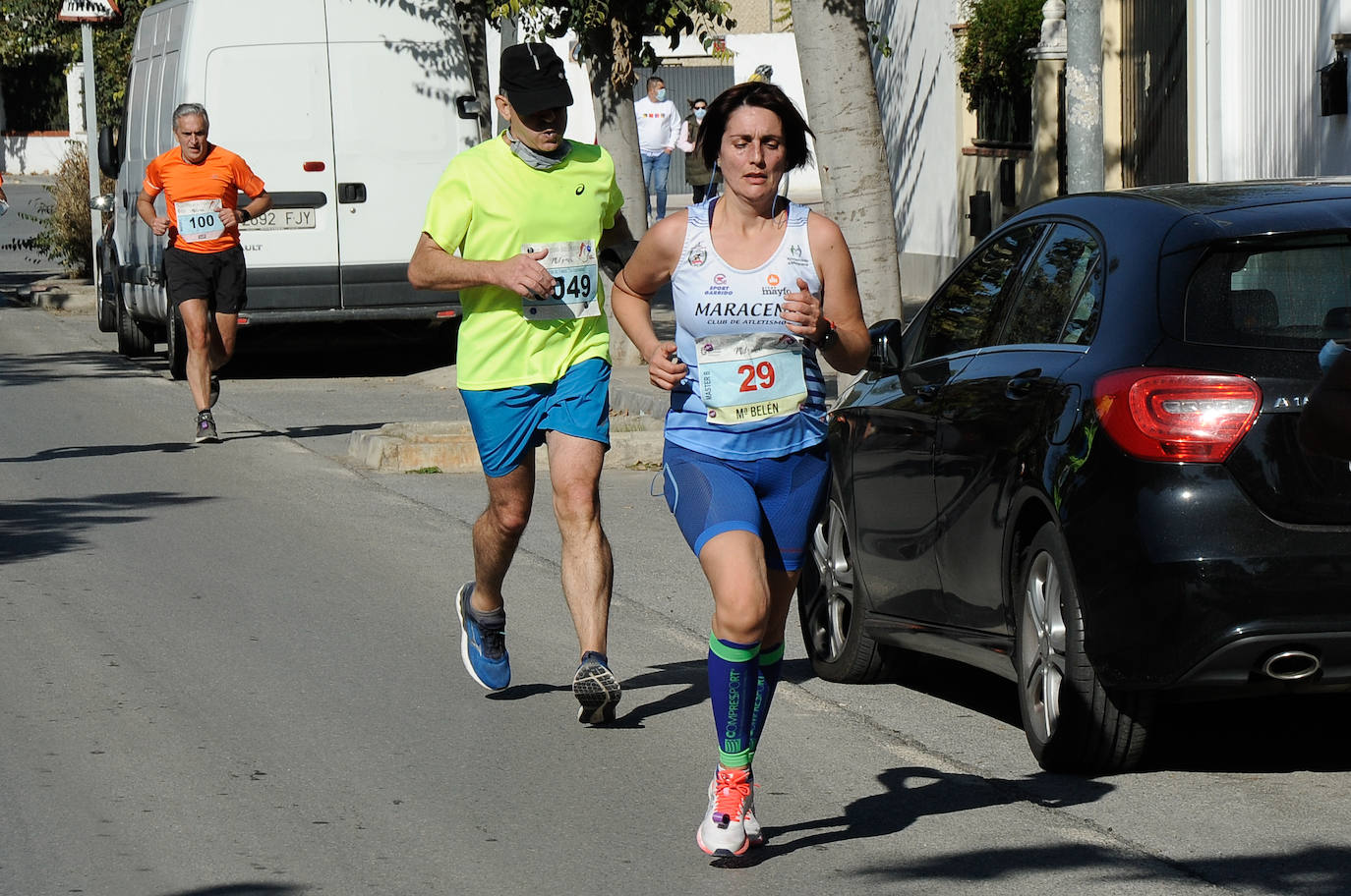 Los corredores, en la salida.