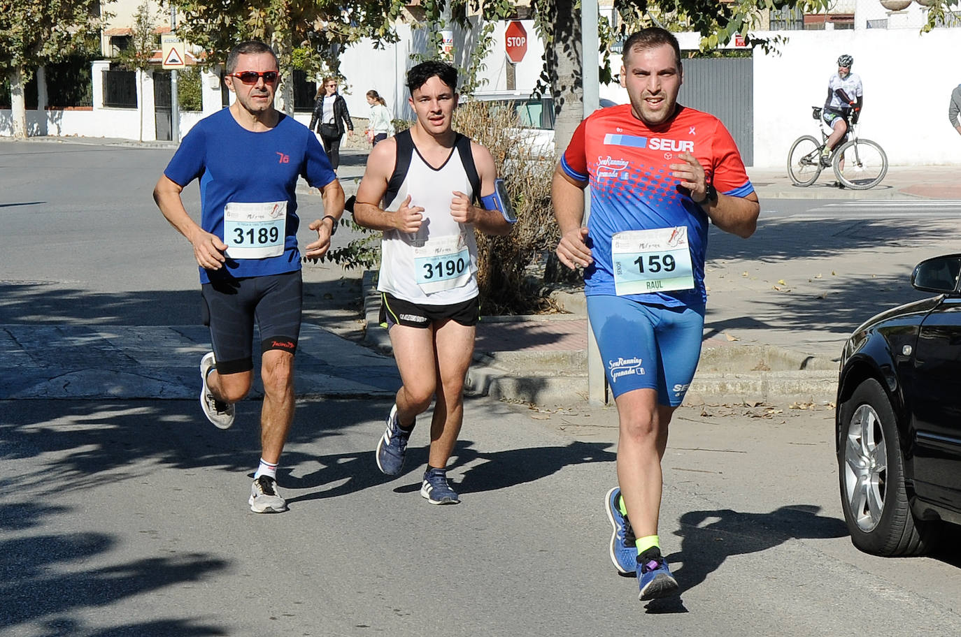 Los corredores, en la salida.