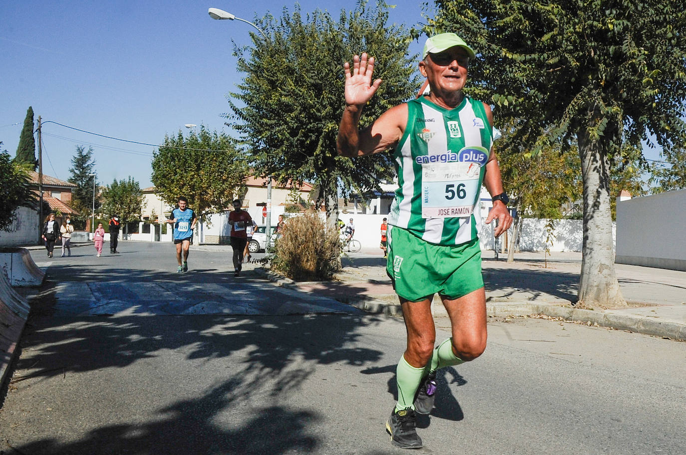 Los corredores, en la salida.