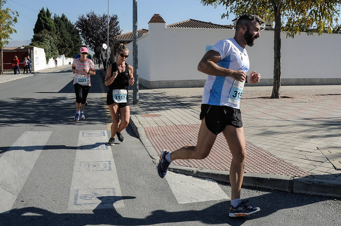 Los corredores, en la salida.