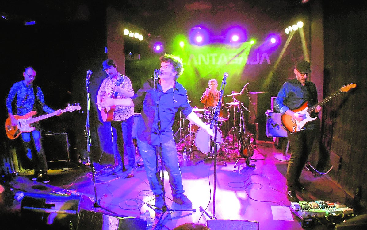 Mama Baker, durante un concierto en Planta Baja. 