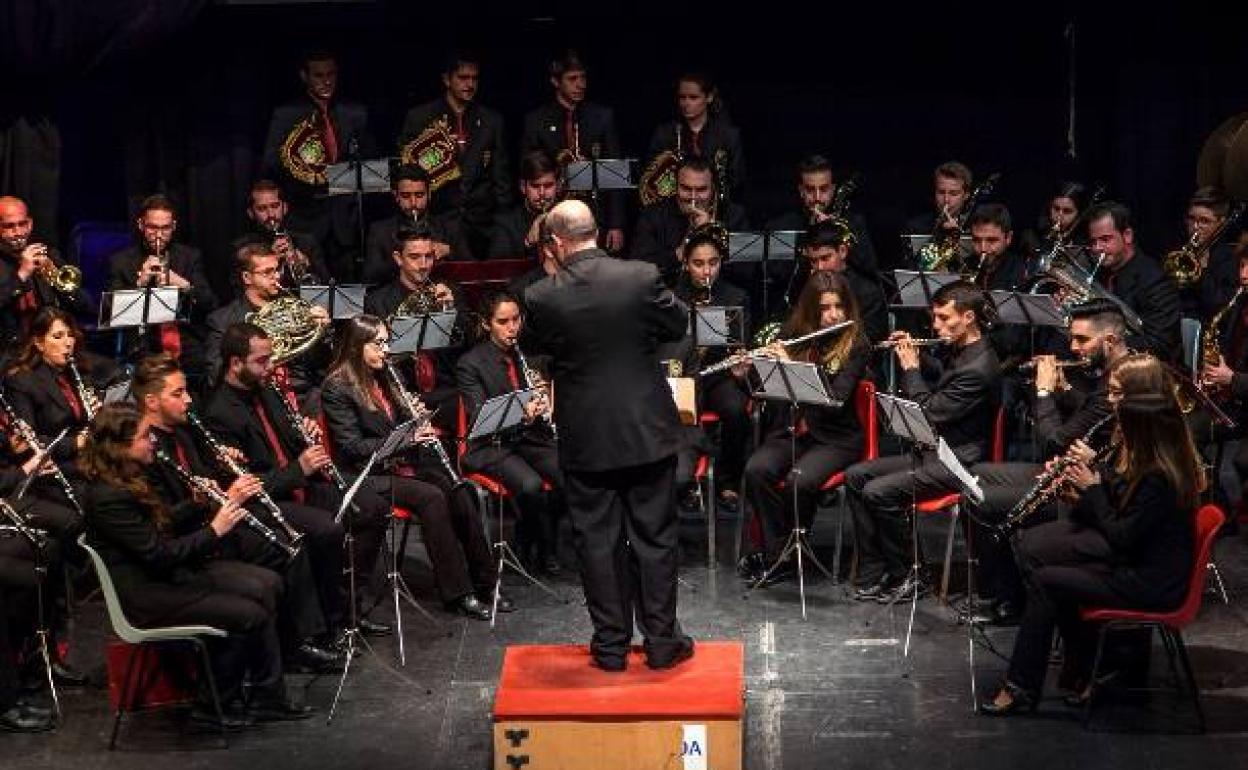 La banda municipal de Cúllar Vega.