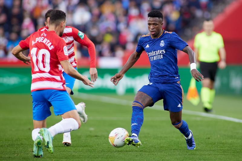 Las imágenes de la victoria del Real Madrid en Los Cármenes