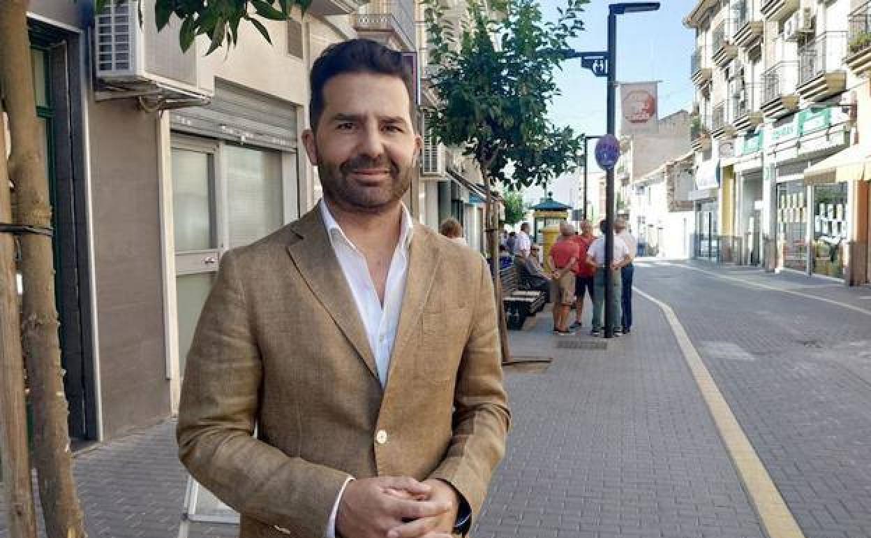 Noel López. alcalde de Maracena.