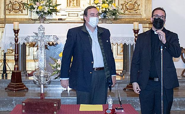 Pérez de Rada junto a Alejandro Pablo Anguis. 