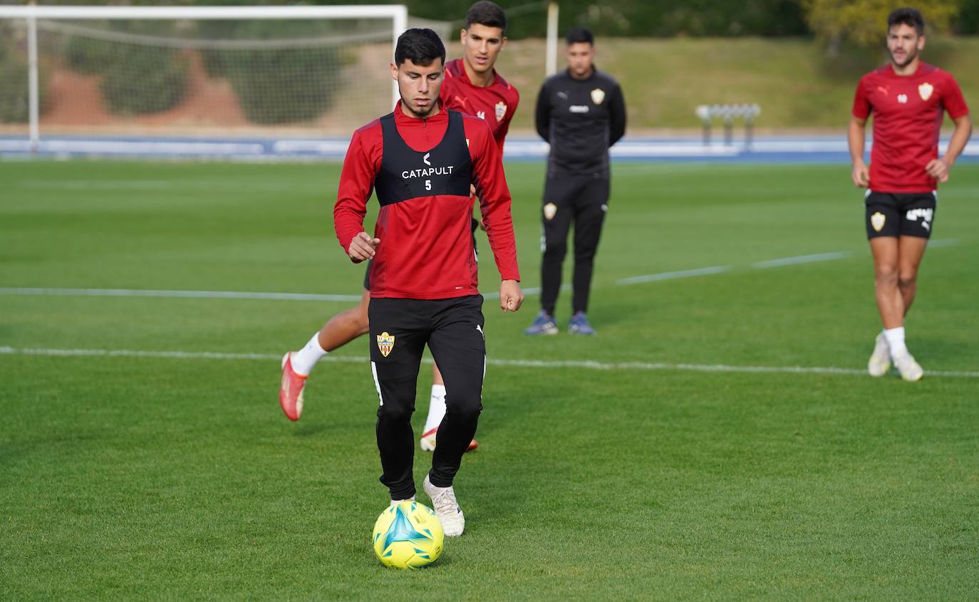 Lucas Robertone, ayer. 