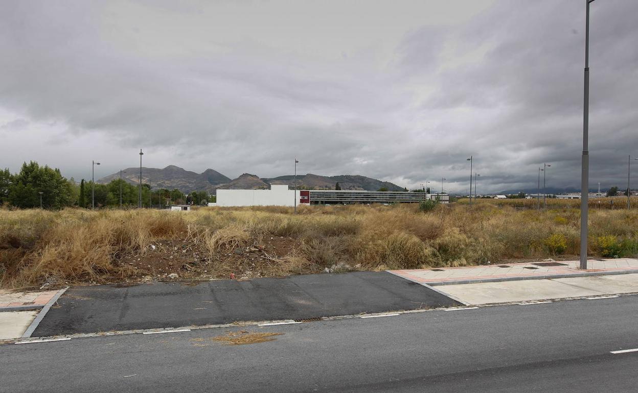 Zona en la que está prevista la construcción del Área Logística de Granada.