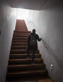 Imagen secundaria 2 - Jiménez Torrecillas aprovechó parte de la estructura del edificio donde estaba el diario 'Patria' para el Centro Guerrero. 