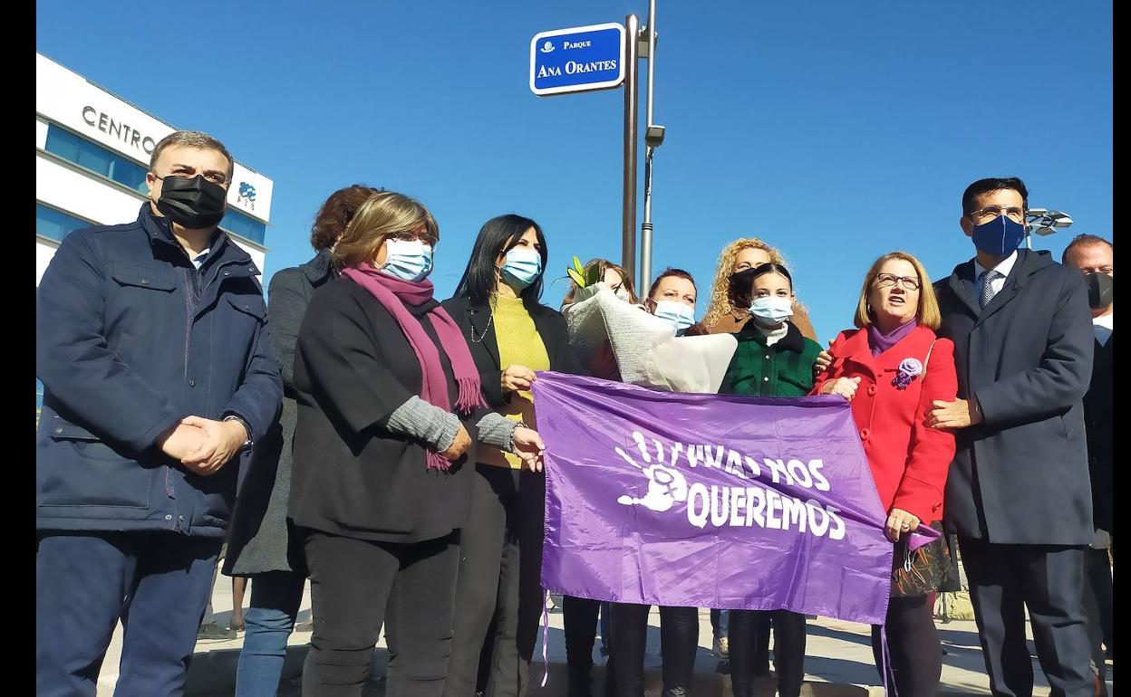Un parque para recordar a Ana Orantes, la granadina con más coraje
