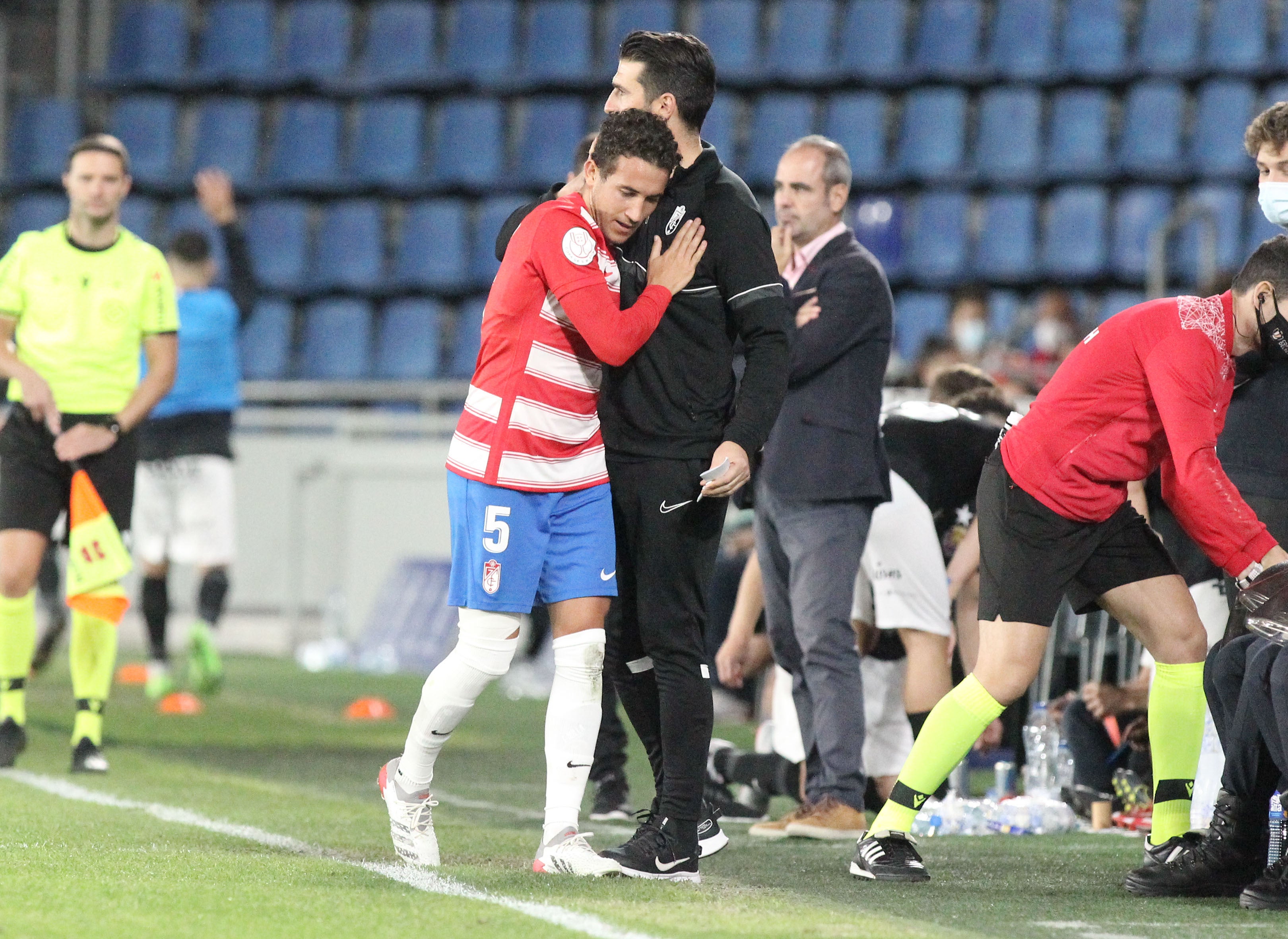 El equipo rojiblanco se enfrentó al Laguna en el Heliodoro para estrenar la temporada de Copa del Rey