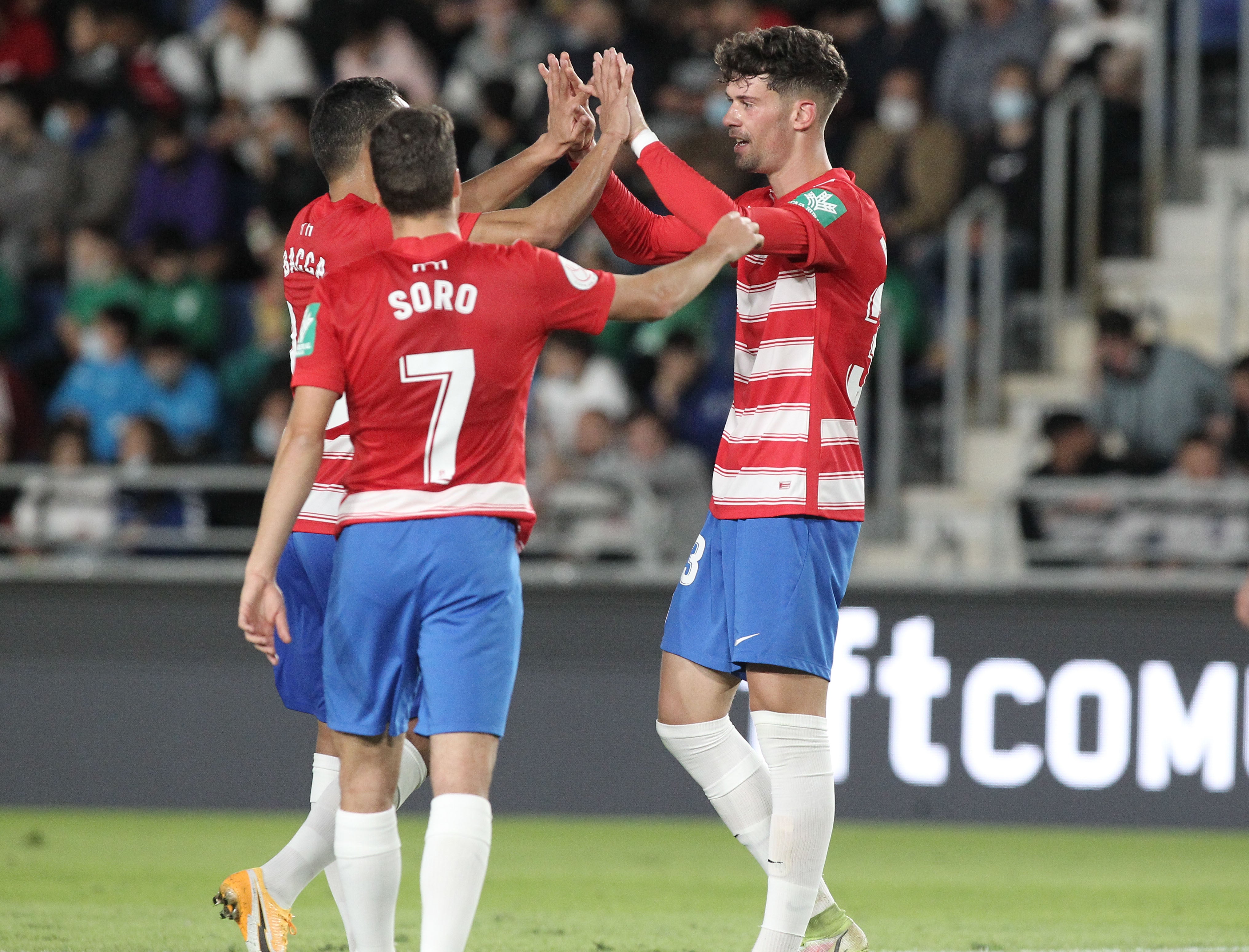 El equipo rojiblanco se enfrentó al Laguna en el Heliodoro para estrenar la temporada de Copa del Rey