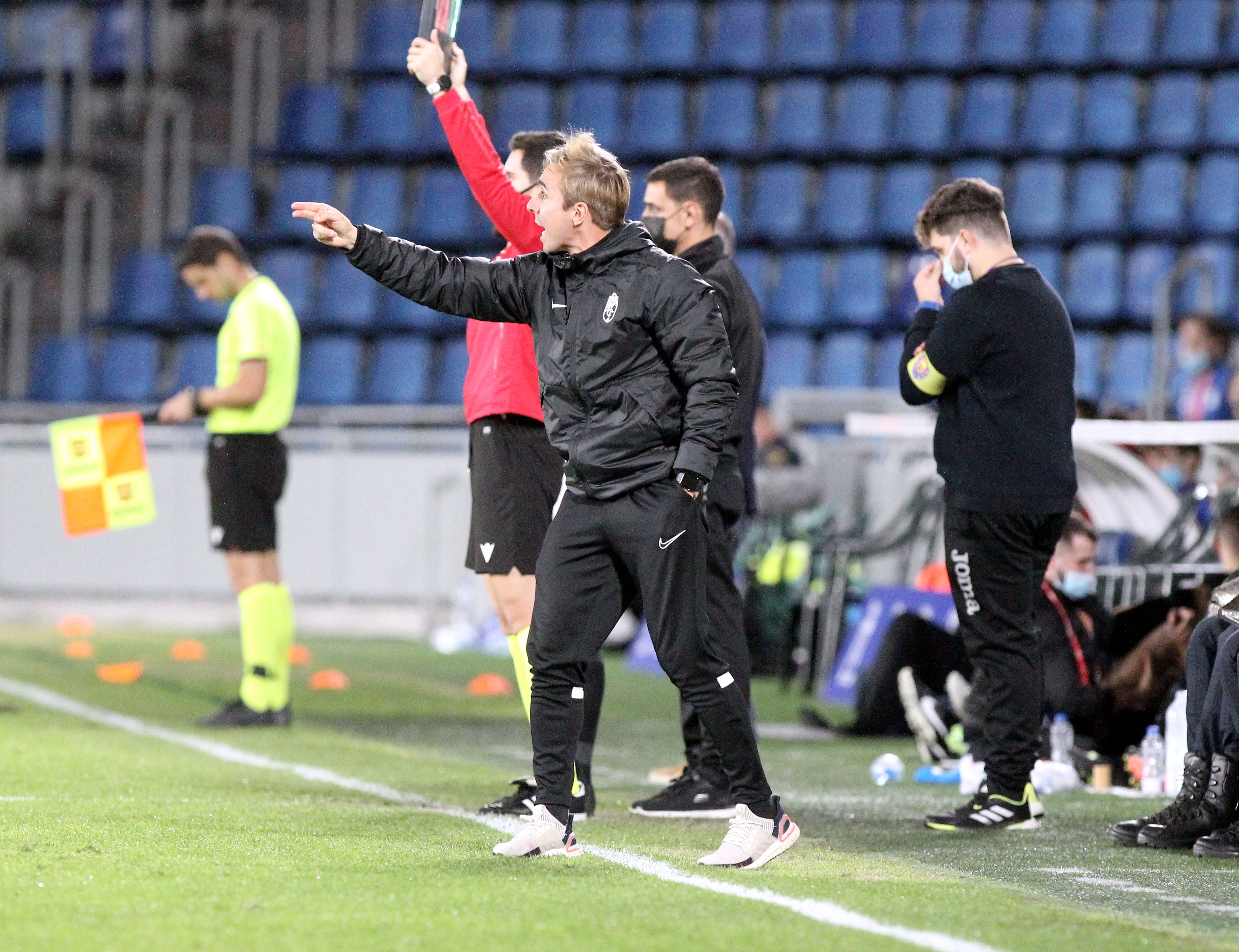 El equipo rojiblanco se enfrentó al Laguna en el Heliodoro para estrenar la temporada de Copa del Rey