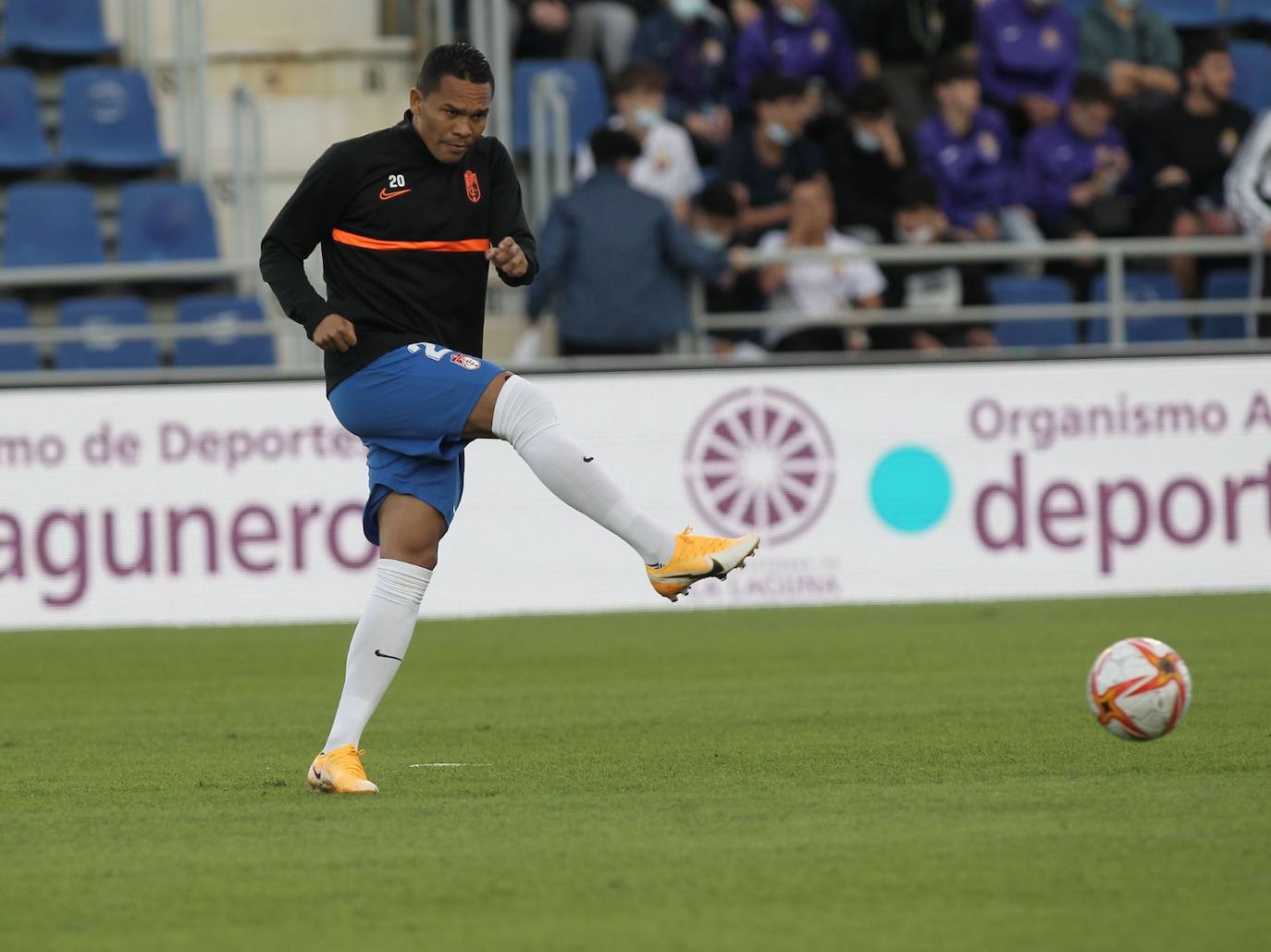 El equipo rojiblanco se enfrentó al Laguna en el Heliodoro para estrenar la temporada de Copa del Rey