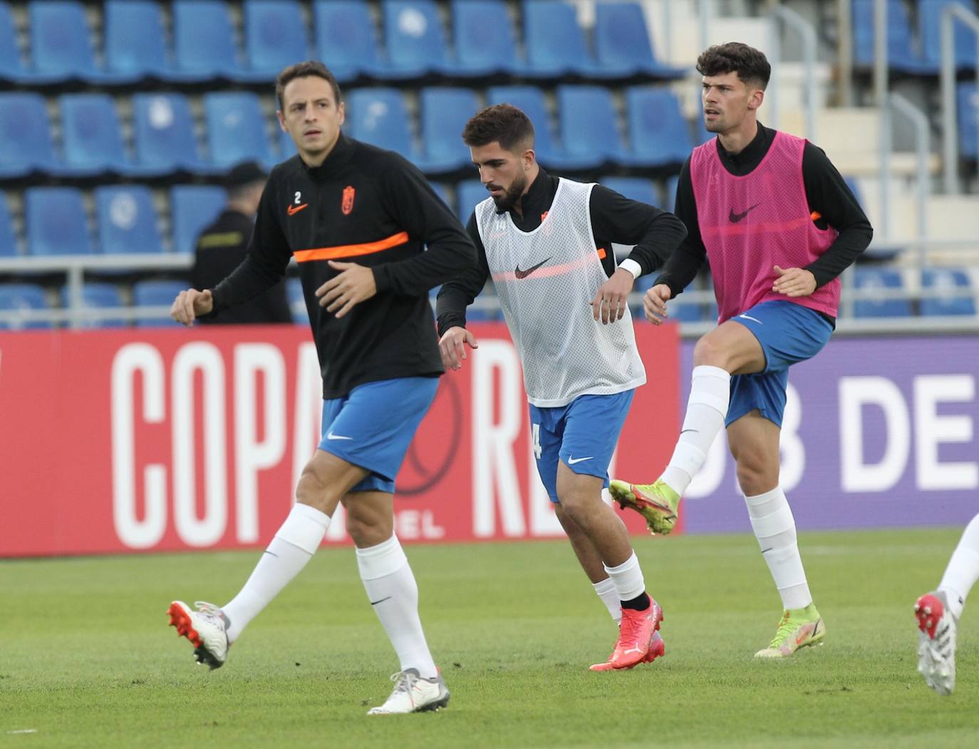 El equipo rojiblanco se enfrentó al Laguna en el Heliodoro para estrenar la temporada de Copa del Rey