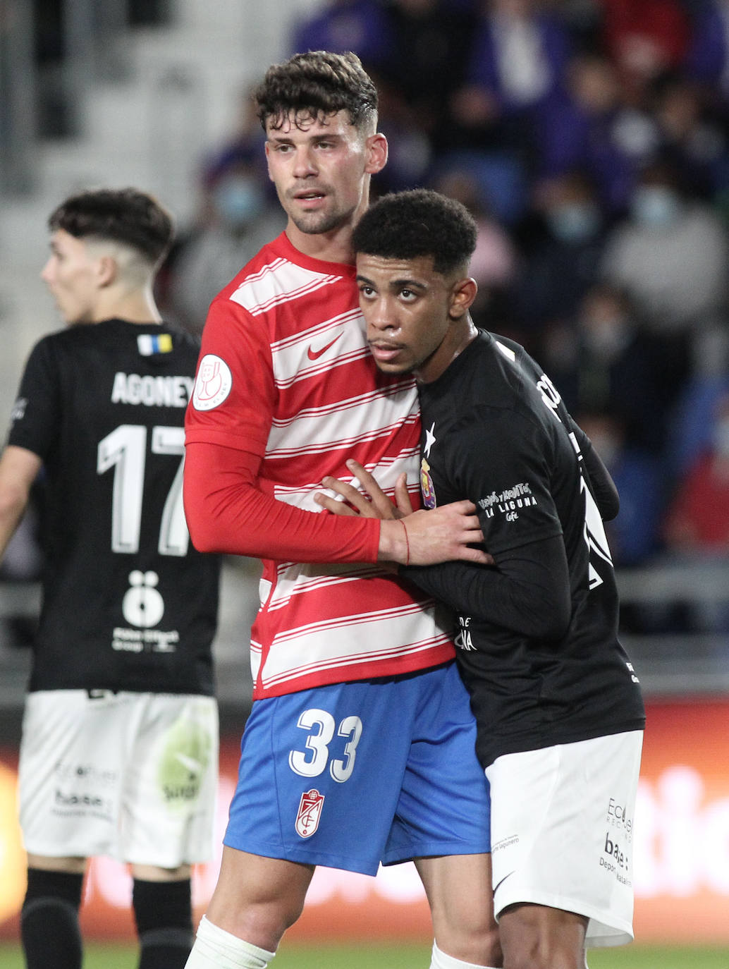 El equipo rojiblanco se enfrentó al Laguna en el Heliodoro para estrenar la temporada de Copa del Rey