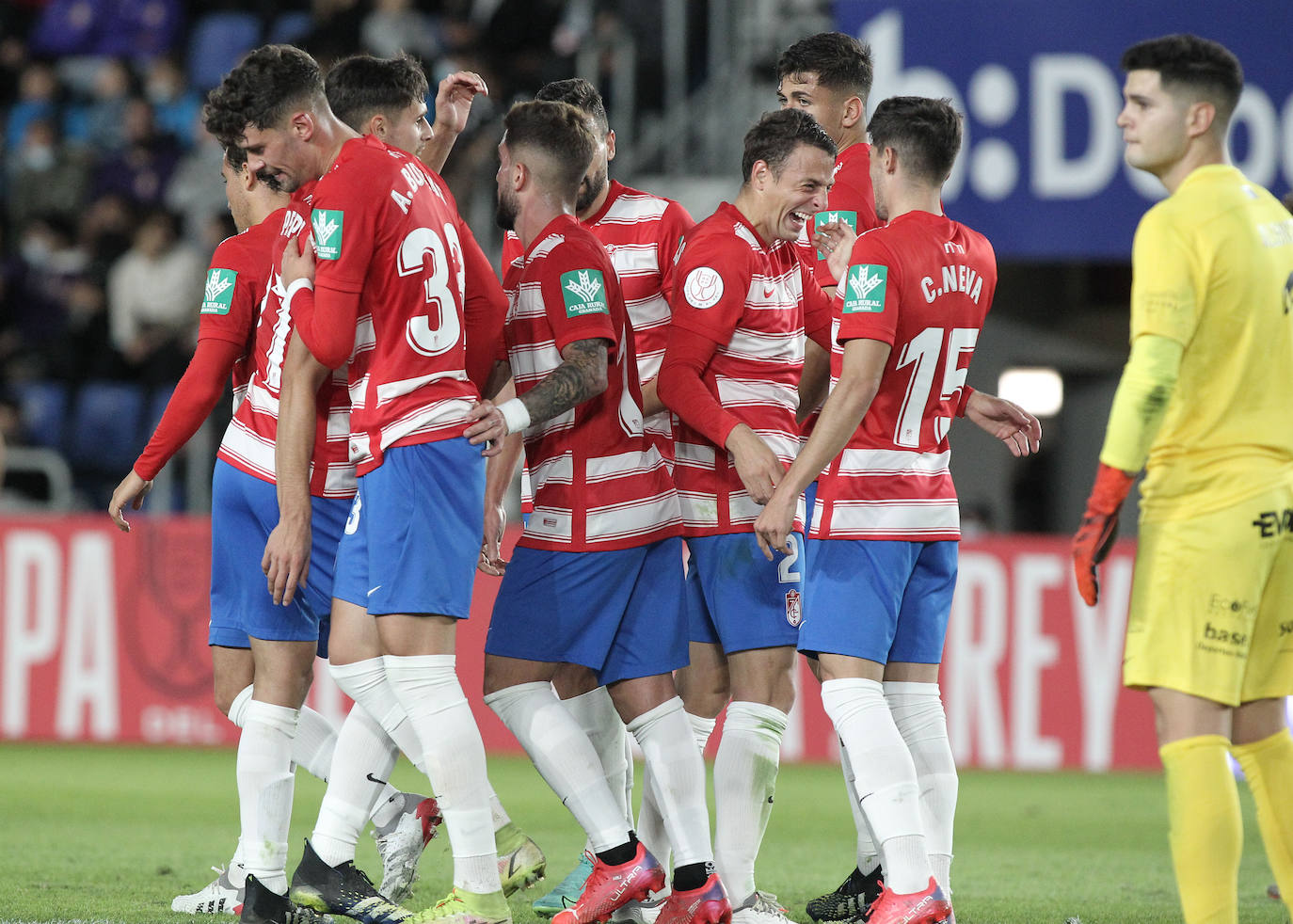 El equipo rojiblanco se enfrentó al Laguna en el Heliodoro para estrenar la temporada de Copa del Rey