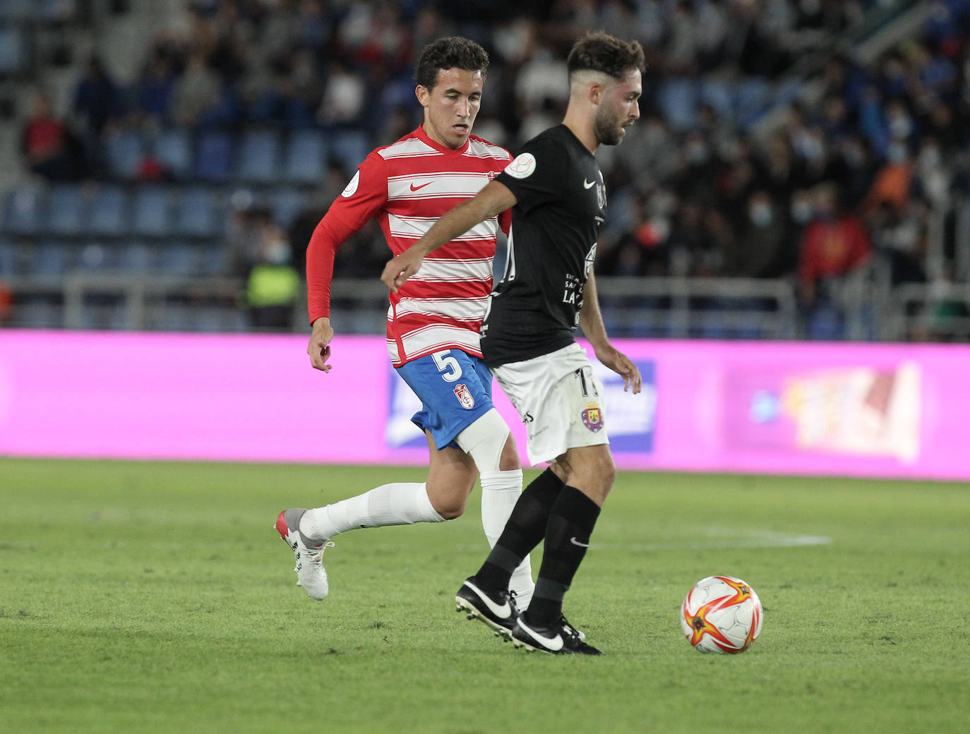 El equipo rojiblanco se enfrentó al Laguna en el Heliodoro para estrenar la temporada de Copa del Rey