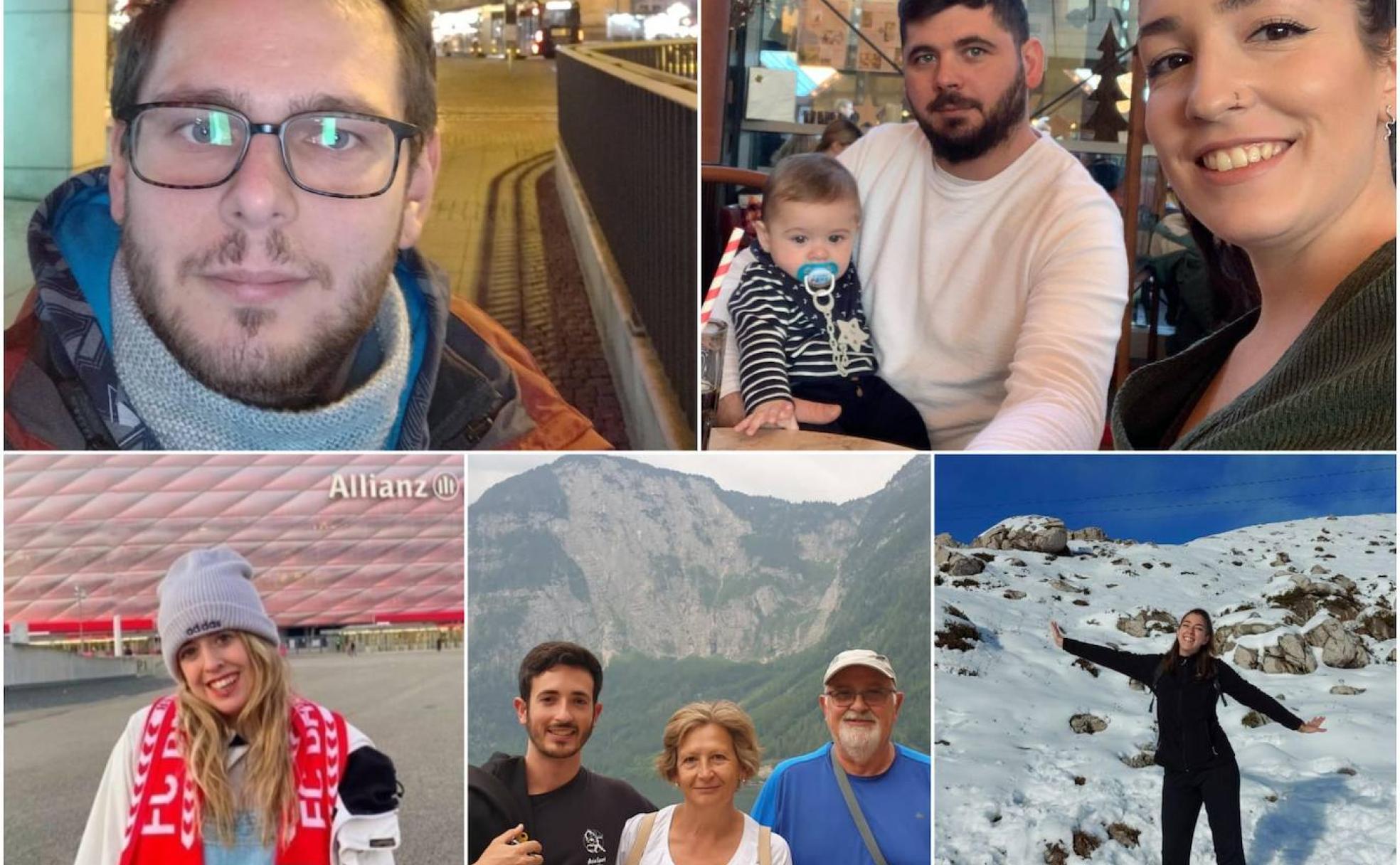 Manuel, Pepe, Patricia, Carmen, José María y Ana viven el mayor repunte de contagios en Alemania desde que comenzó la pandemia. 