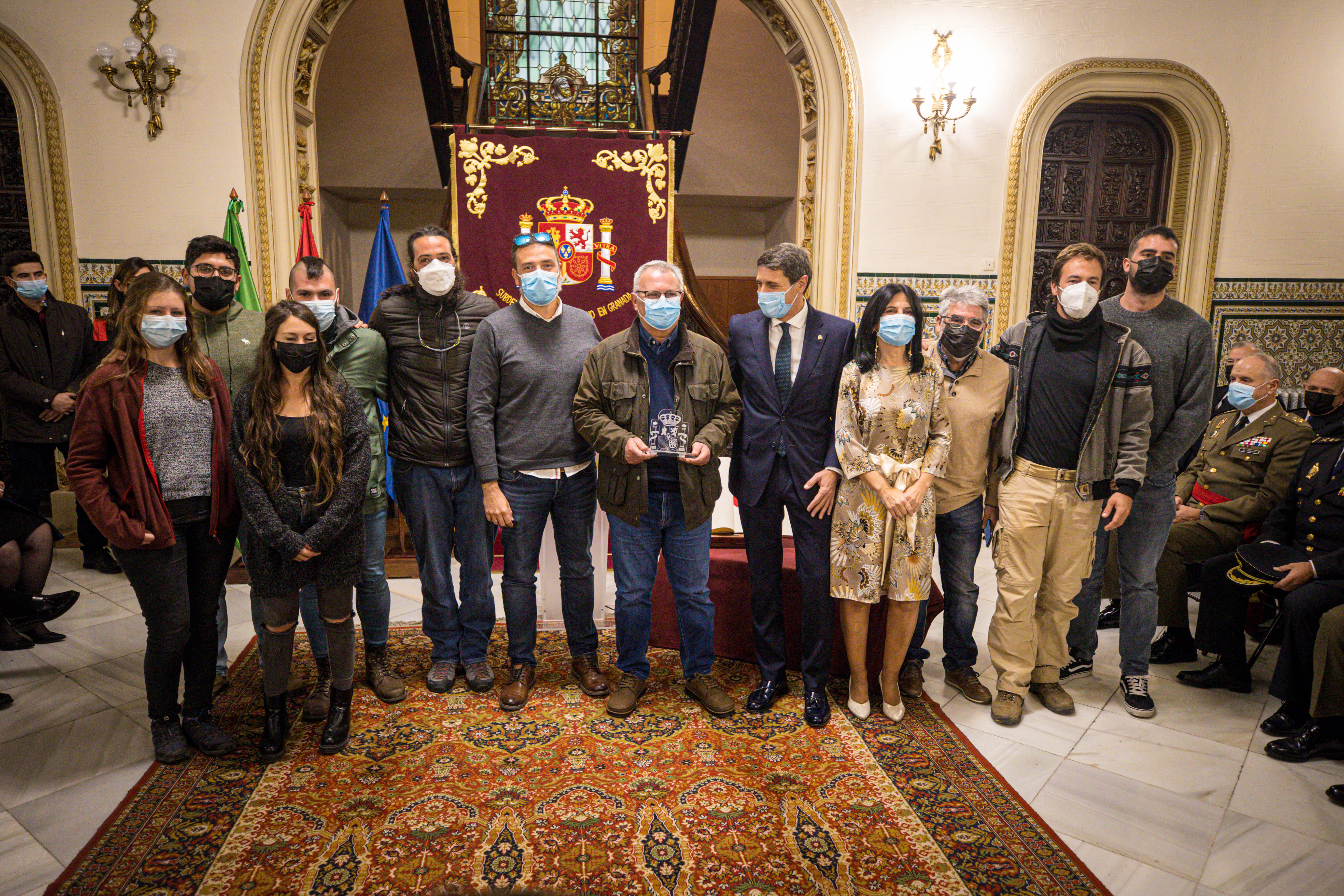 El delegado del Gobierno presidió la entrega de los reconocimientos a personas y entidades destacadas por defender valores constitucionales.