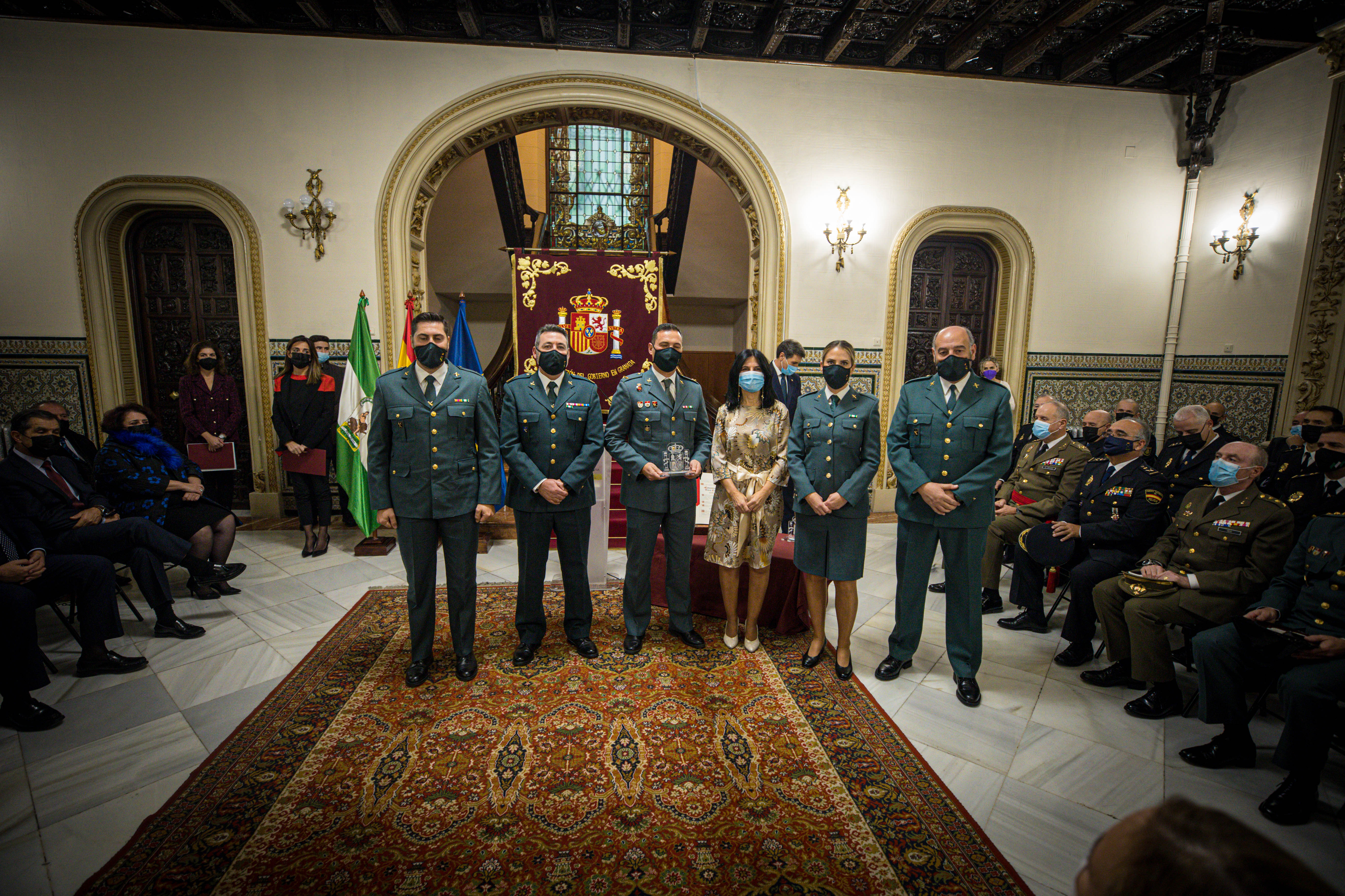 El delegado del Gobierno presidió la entrega de los reconocimientos a personas y entidades destacadas por defender valores constitucionales.