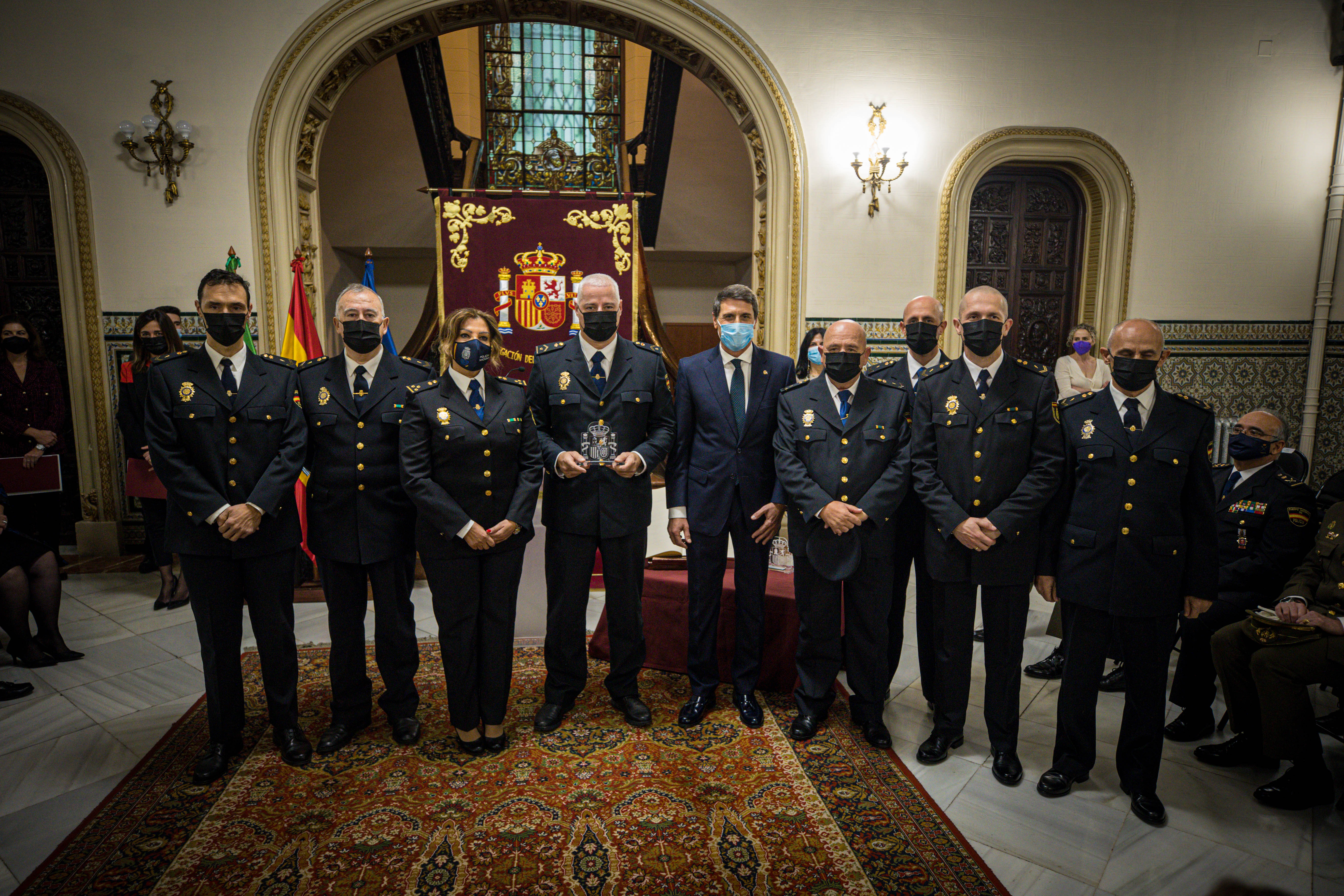 El delegado del Gobierno presidió la entrega de los reconocimientos a personas y entidades destacadas por defender valores constitucionales.