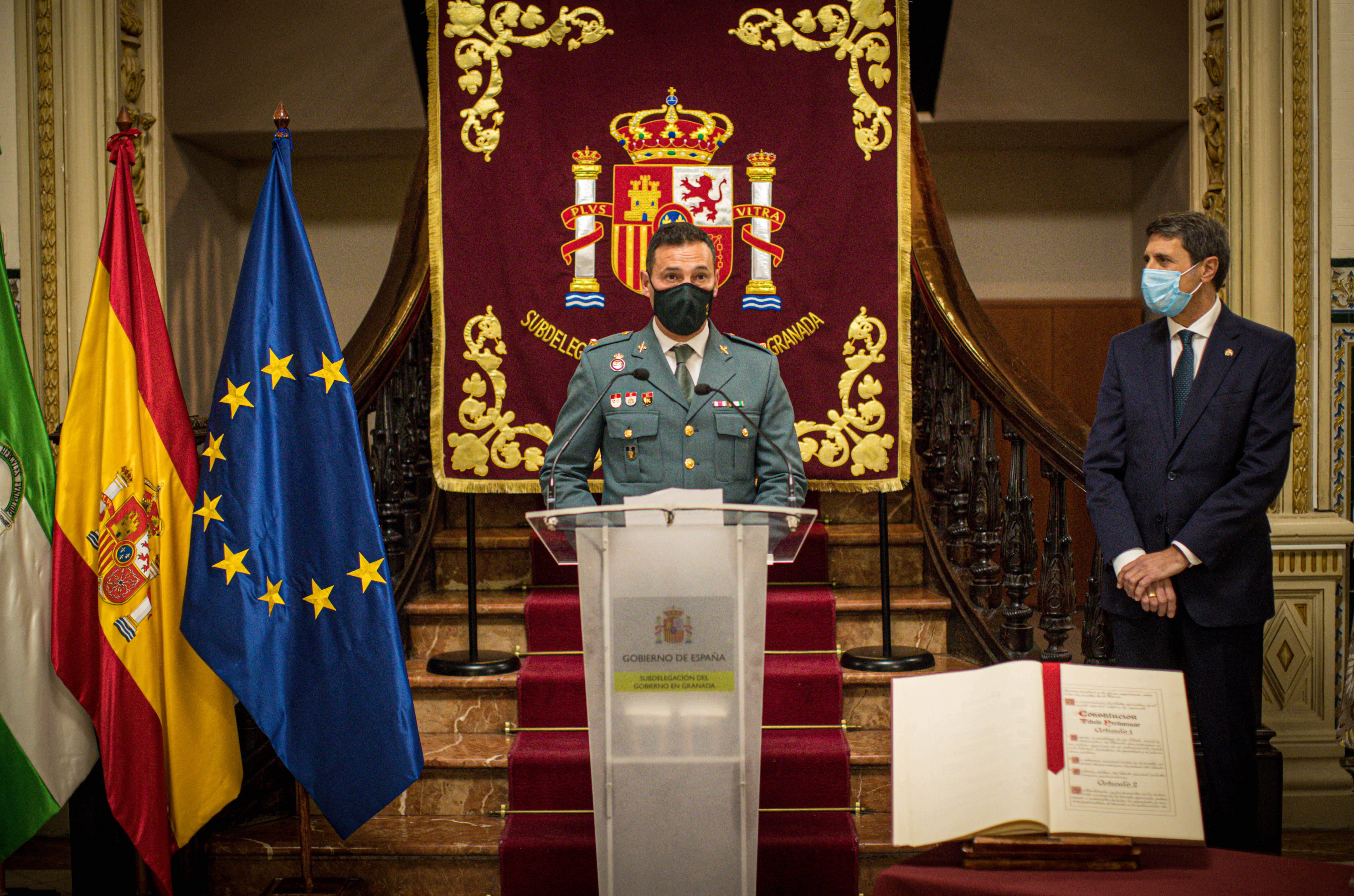 El delegado del Gobierno presidió la entrega de los reconocimientos a personas y entidades destacadas por defender valores constitucionales.