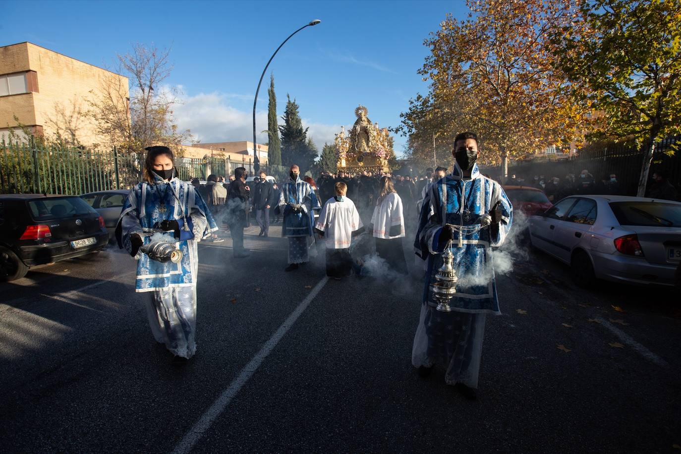 Fotos: Las imágenes de la salida extraordinaria de la Virgen de la Salud