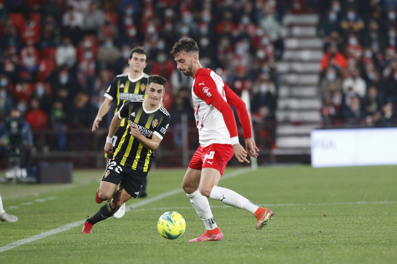 Las mejores imágenes del Almería-Zaragoza