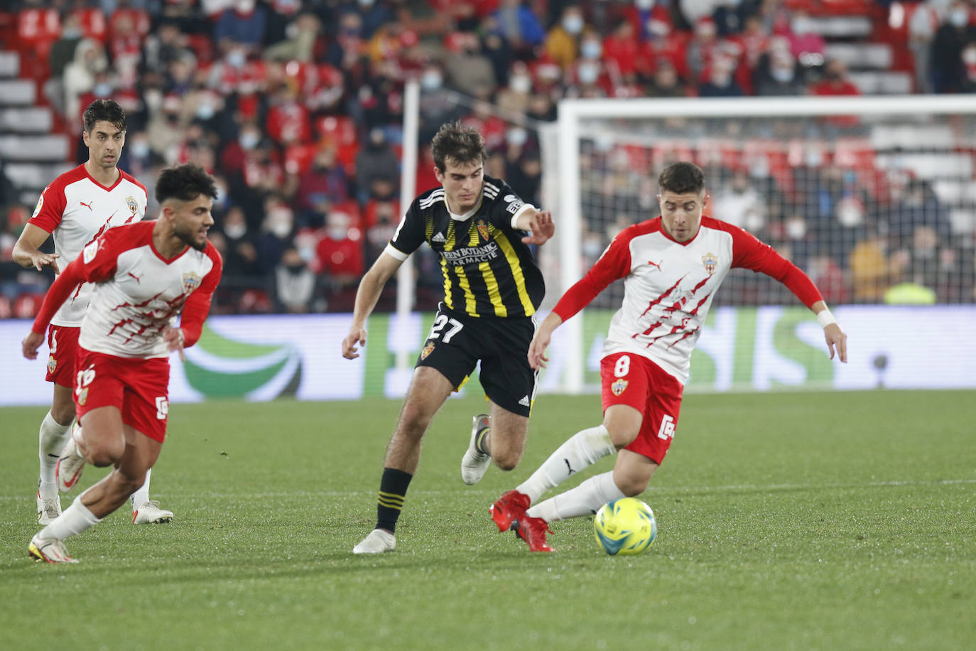 Las mejores imágenes del Almería-Zaragoza