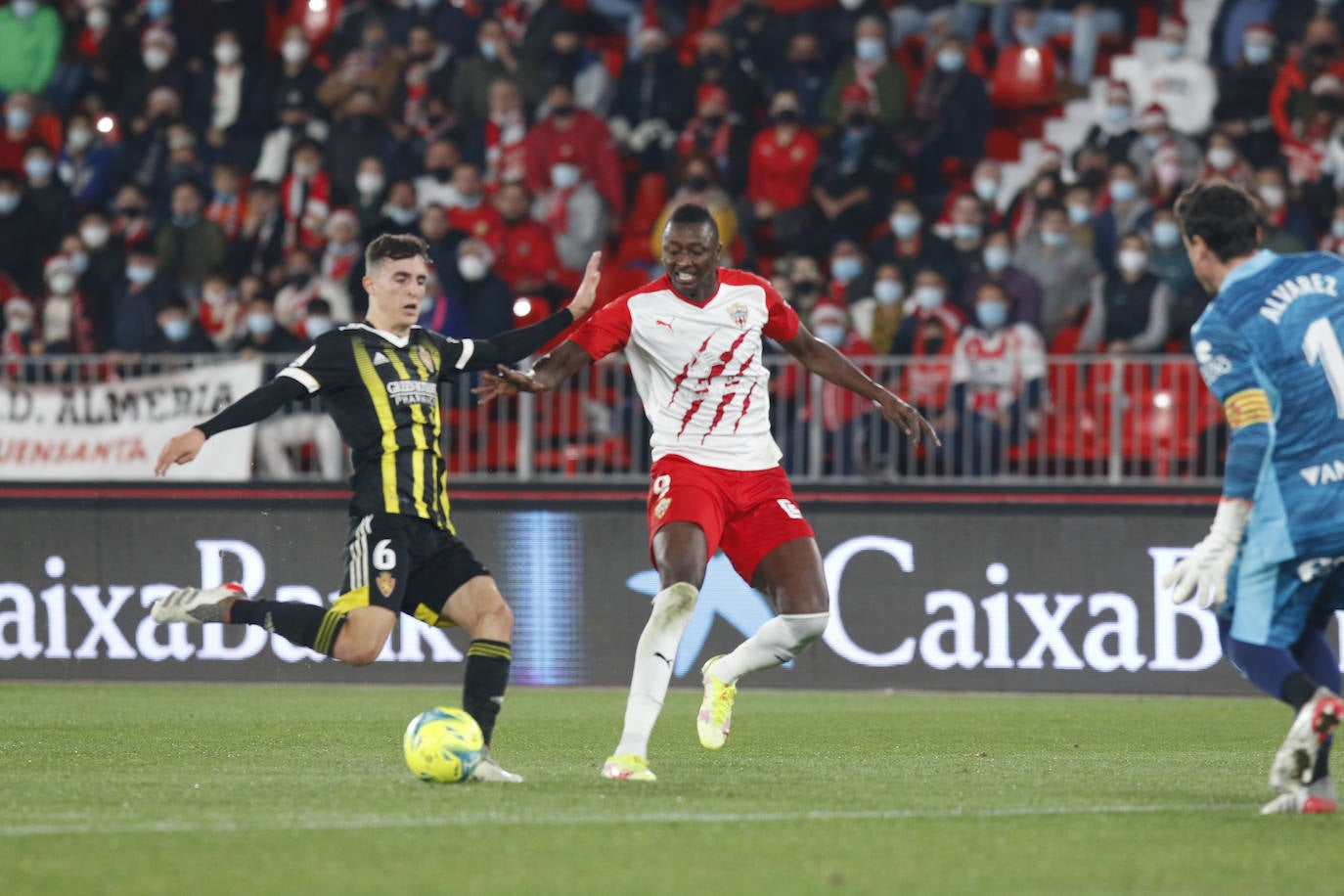 Las mejores imágenes del Almería-Zaragoza