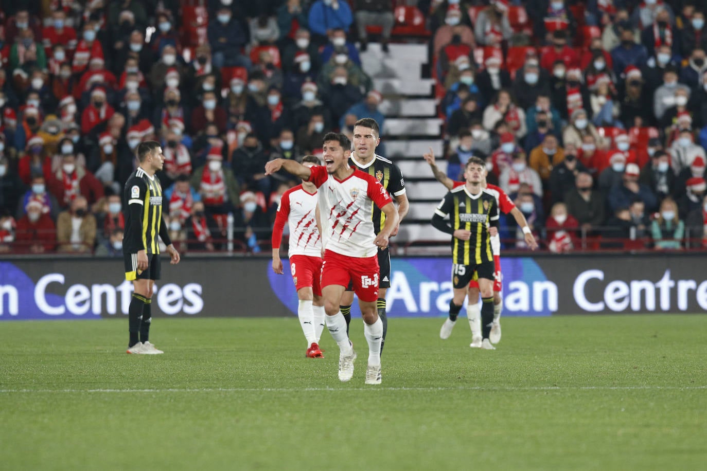 Las mejores imágenes del Almería-Zaragoza