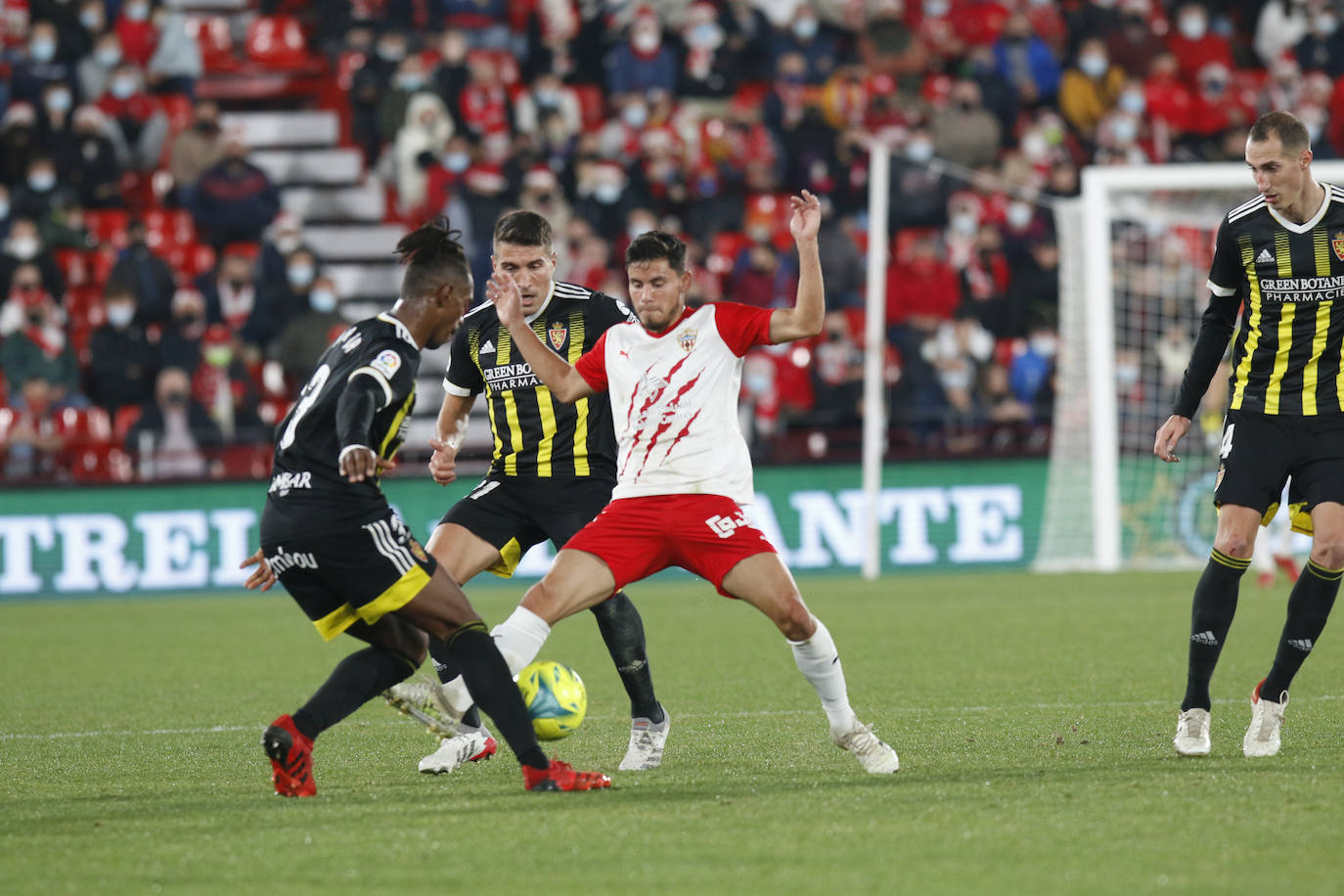 Las mejores imágenes del Almería-Zaragoza