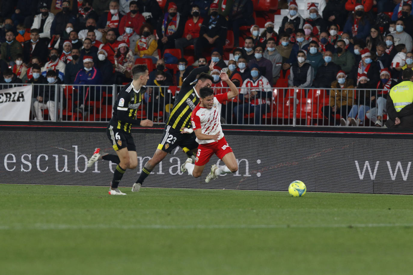 Las mejores imágenes del Almería-Zaragoza