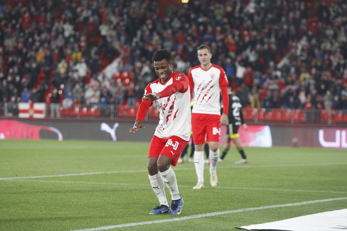 Las mejores imágenes del Almería-Zaragoza