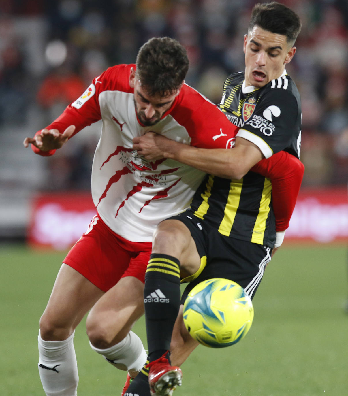 Las mejores imágenes del Almería-Zaragoza