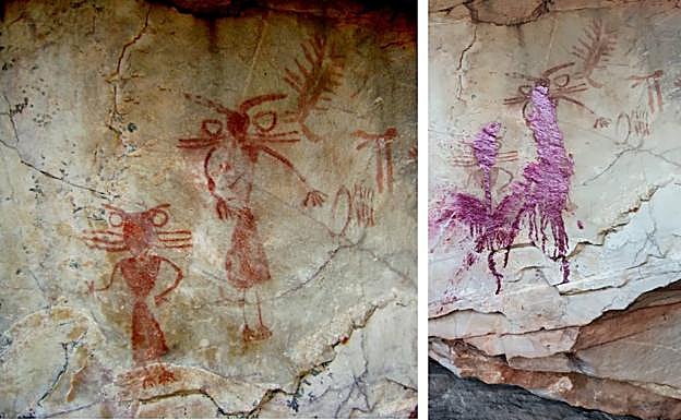 «Es una de las escenas más atractivas y singulares del arte rupestre de España»