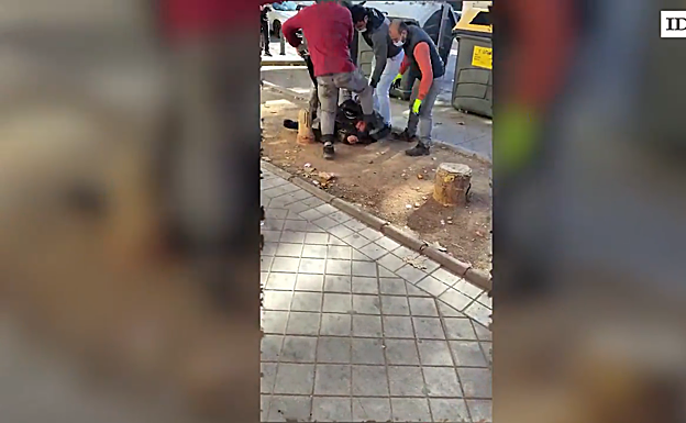 Investigan la agresión a una persona que entró a un supermercado sin mascarilla en Granada