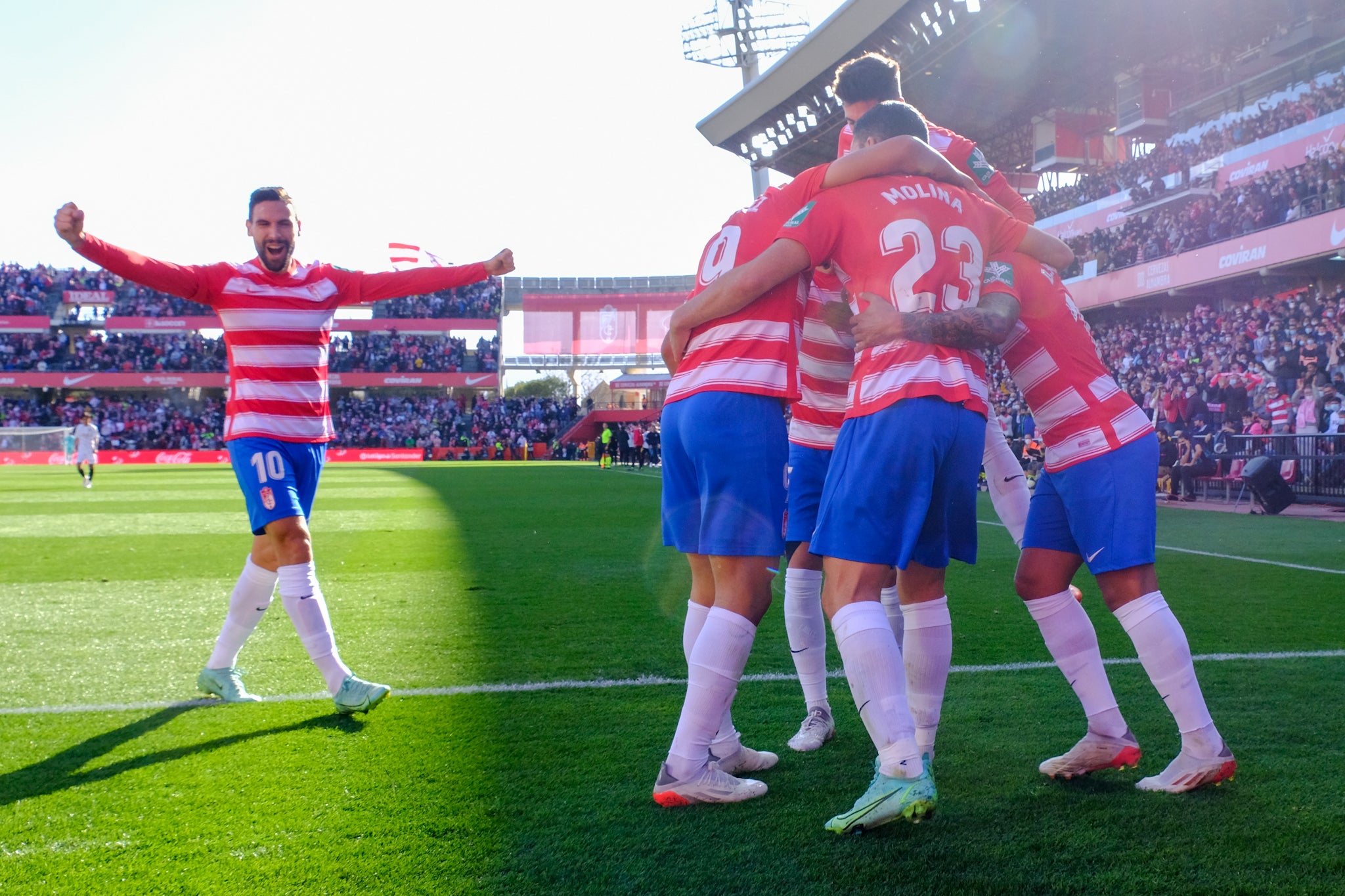 Partido entre Granada y Mallorca