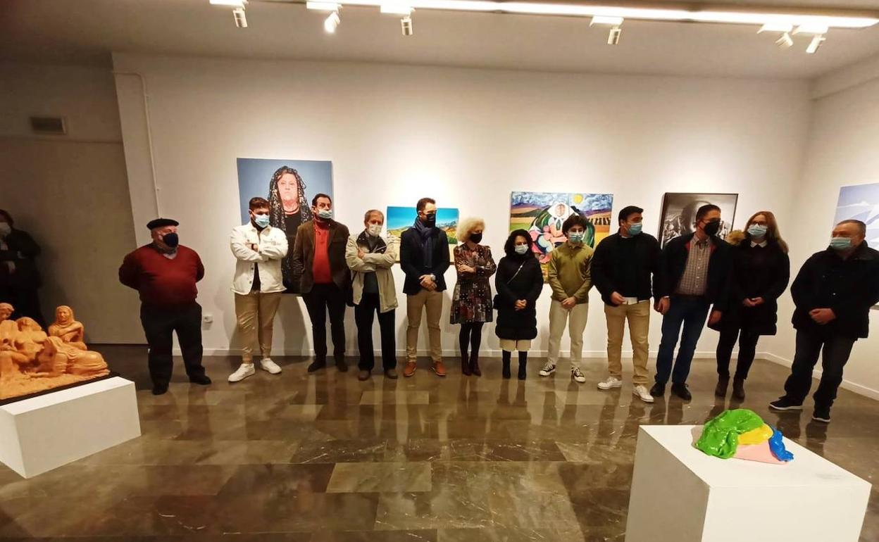 Inauguración de la exposición sobreel arte de Zabaleta en el Museo de Quesada. 